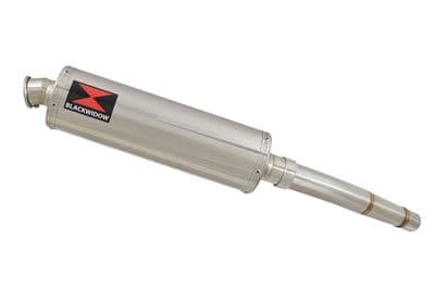 KLZ1000 Versys 12-18 Exhaust Silencer 400mm Oval Stainless