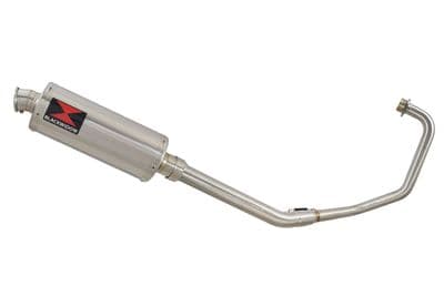 KSR Code X 125 2012-2019 Exhaust System 300mm Oval Stainless Silencer