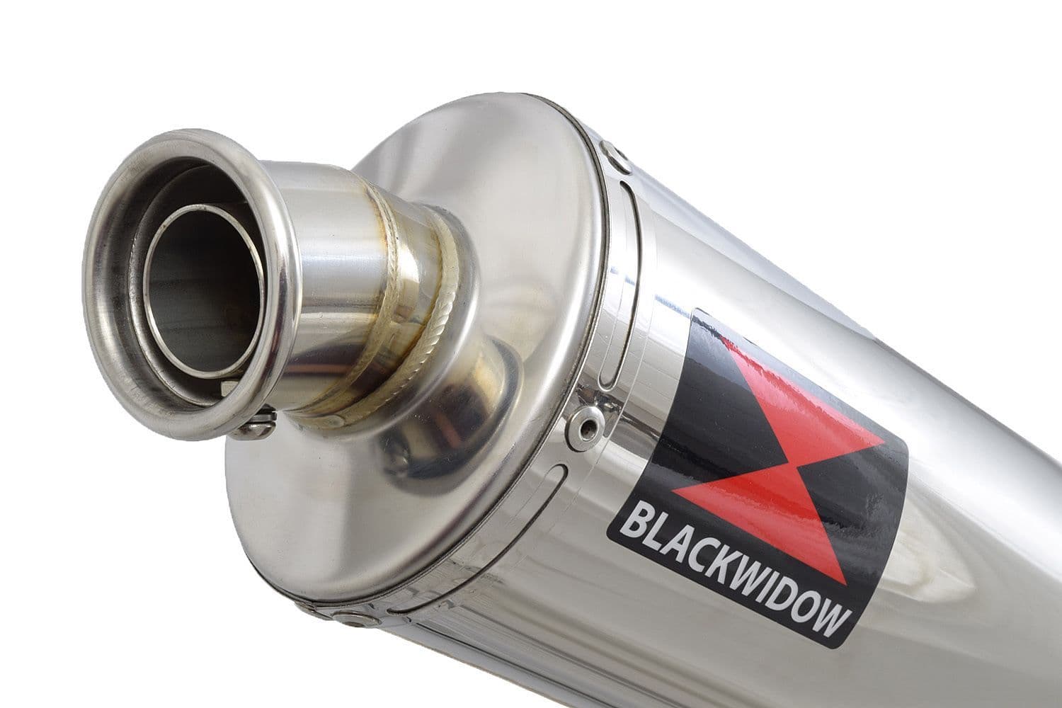 KSR Code X 125 2012-2019 Exhaust System 400mm Round Stainless Silencer