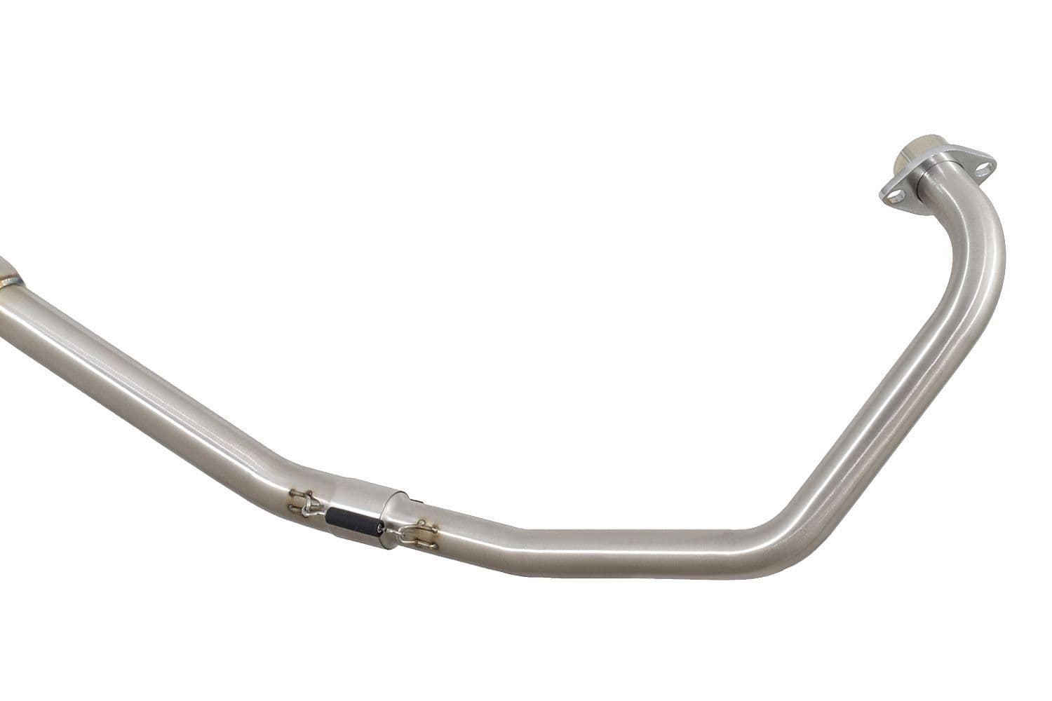 KSR Moto Worx 125 2012-2016 Exhaust System 200mm Oval Black