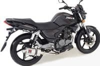 KSR Moto Worx 125 2012-2016 Exhaust System 230mm Oval Stainless Silencer