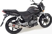 KSR Moto Worx 125 2012-2016 Exhaust System 300mm Hexagonal Stainless Silencer