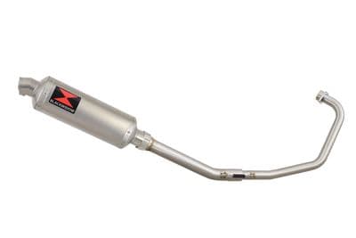 KSR Moto Worx 125 2012-2016 Exhaust System 300mm Hexagonal Stainless Silencer