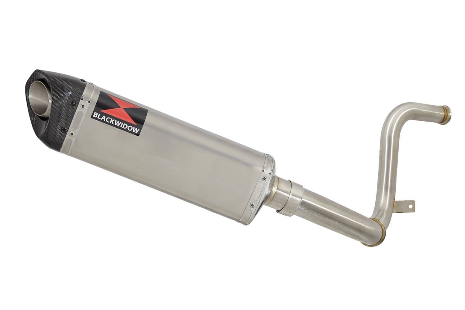 KTM 125 Duke 17-20 De Cat Eliminator Pipe 350mm Tri Oval Stainless