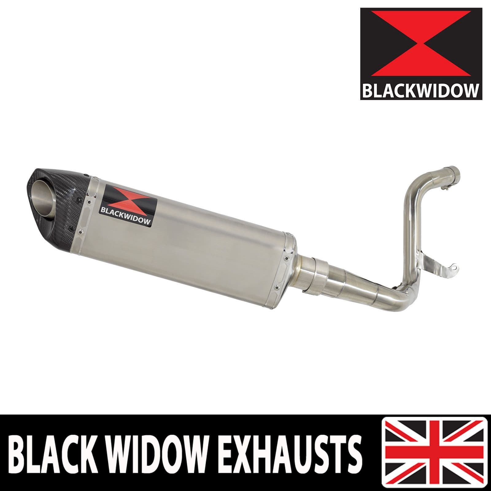ハピ KTM 125 & 200 Duke 2011-2016 Exhaust Silencer Round End Can