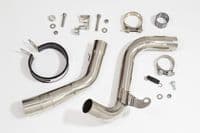 KTM 125 Duke 2011-2016 De Cat Exhaust Silencer Kit + 360mm GP Round Stainless