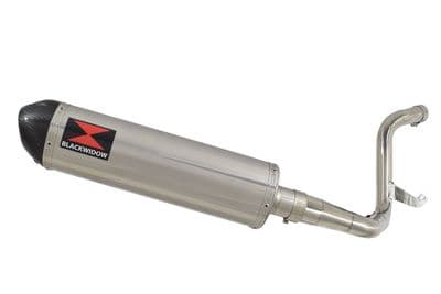 KTM 125 Duke 2011-2016 De Cat Exhaust Silencer Kit + 400mm Oval Stainless Carbon Tip