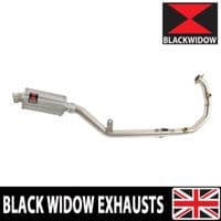 KTM 125 Duke 2024 - 2025 Exhaust System 230 mm Oval Stainless Silencer