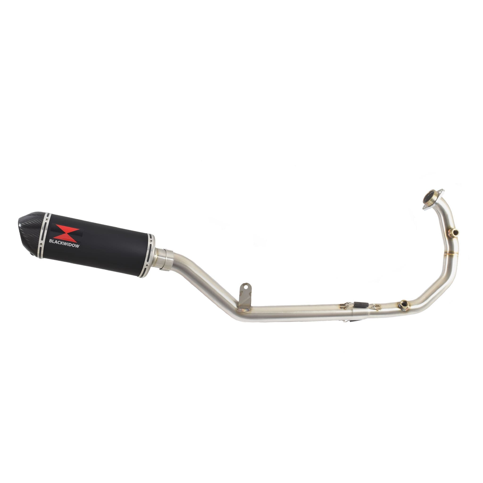 KTM 125 Duke 2024 - 2025 Exhaust System 300 mm Oval Black