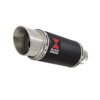 KTM 125 Duke 2024 Exhaust System 200 mm Round Stainless Black Silencer