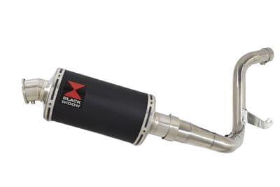 KTM 200 Duke 2011-2016 De Cat Exhaust Silencer Kit + 230mm Oval Black Stainless