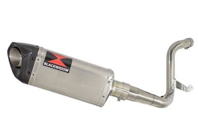 KTM 200 Duke 2011-2016 De Cat Exhaust Silencer Kit + 300mm Tri Oval Stainless Carbon Tip