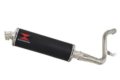 KTM 200 Duke 2011-2016 De Cat Exhaust Silencer Kit + 400mm Oval Black Stainless