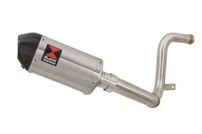 KTM 250 Duke 17-19 De Cat Eliminator Pipe + 200mm Oval Stainless Carbon Tip Silencer Kit