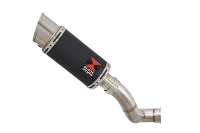 KTM 690 Duke 2012-2019 Exhaust Silencer 200mm Round Black Stainless