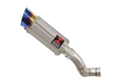 KTM 690 Duke 2012-2019 Exhaust Silencer 200mm Round Blue Tip Stainless