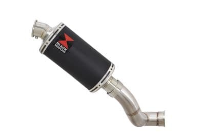 KTM 690 Duke 2012-2019 Exhaust Silencer 230mm Oval Black Stainless