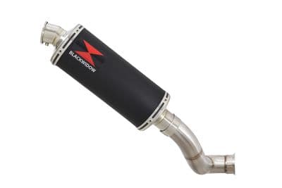 KTM 690 Duke 2012-2019 Exhaust Silencer 300mm Oval Black Stainless