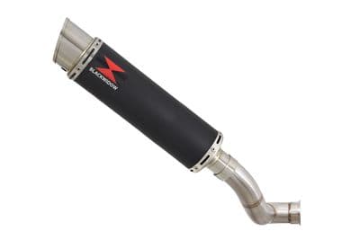 KTM 690 Duke 2012-2019 Exhaust Silencer 360mm GP Round Black Stainless