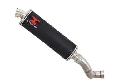 KTM 690 Duke 2012-2019 Exhaust Silencer 400mm Oval Black Stainless