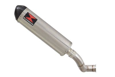 KTM 690 Duke 2012-2019 Exhaust Silencer 400mm Oval Stainless Carbon Tip