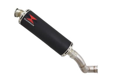 KTM 690 Duke 2012-2019 Exhaust Silencer 400mm Round Black Stainless