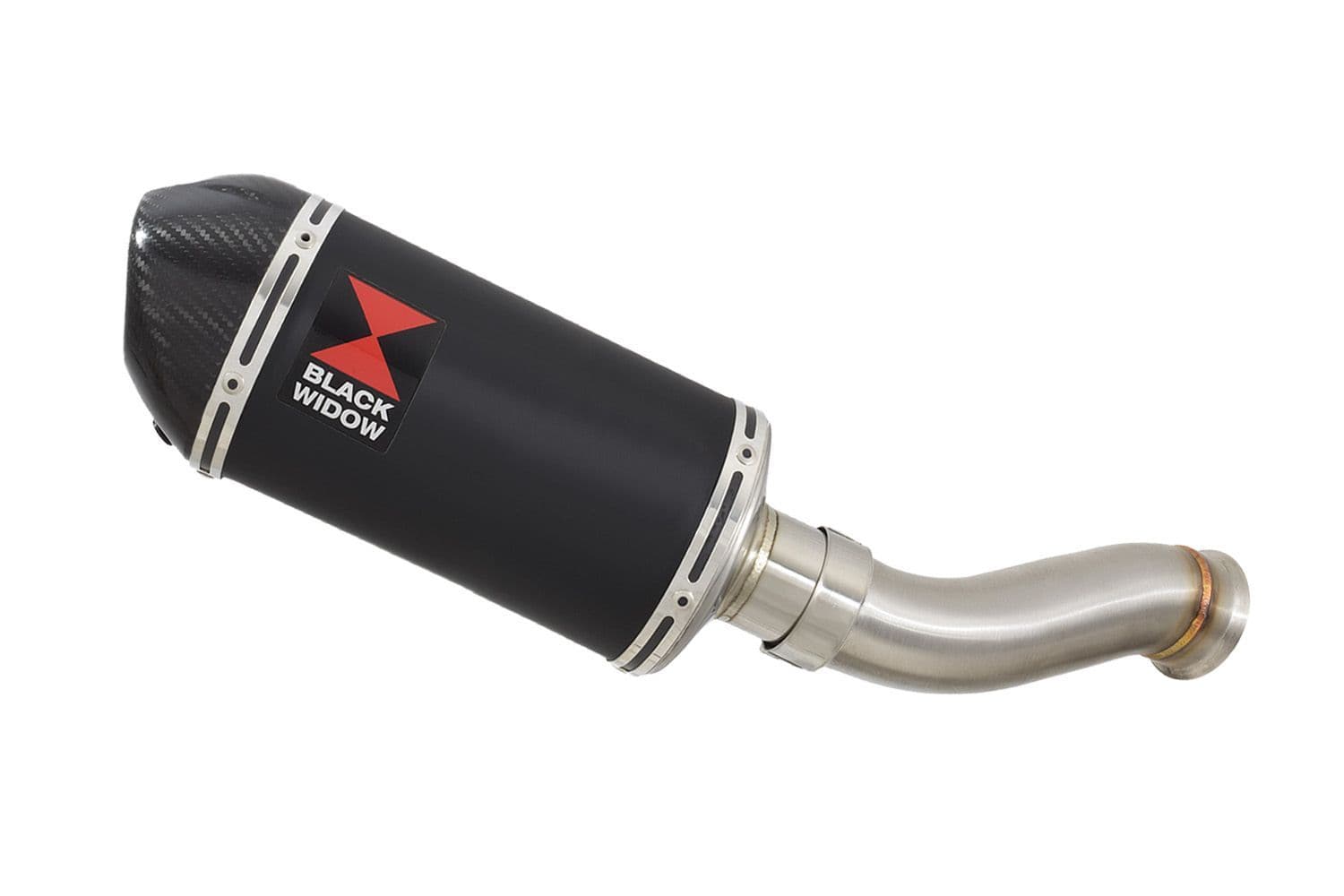 KTM 790 Duke 2018 - 2024 Exhaust Silencer 200mm Oval Black