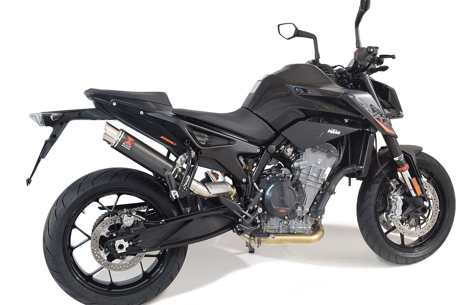 KTM 890 Duke 2020 - 2024 350mm GP Round Carbon Silencer Kit