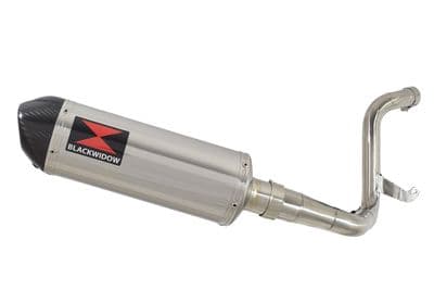 KTM RC 200 2011-2016 De Cat Exhaust Silencer Kit + 300mm Oval Stainless Carbon