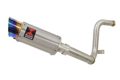 KTM RC 250 17-19 De Cat Eliminator Pipe + 200mm Round Blue Tip Stainless Silencer Kit