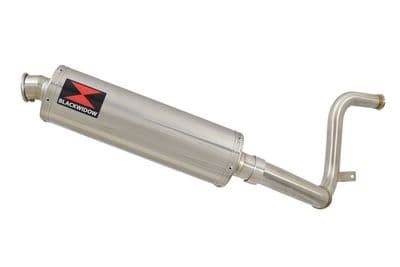 KTM RC 250 17-19 De Cat Eliminator Pipe + 400mm Oval Stainless Silencer Kit