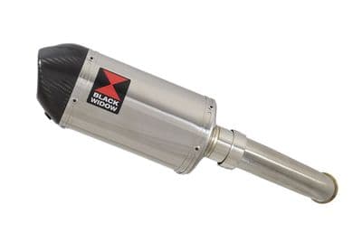 KTM RC 250 17-19 Link Pipe + 200mm Oval Stainless Carbon Tip Silencer