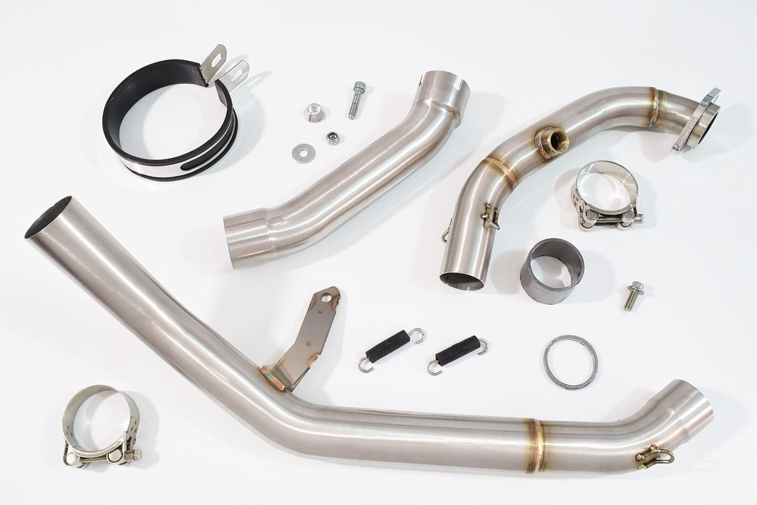 KTM RC 390 Duke 2021-2023 De-Cat Exhaust System 360mm Round