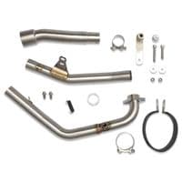 Leoncino 125 2022-2024 Performance Exhaust Full System 300mm Oval Steel Carbon Tip Silencer