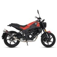 Leoncino 125 2022 - 2024 Performance Exhaust Full System 350 mm Round GP Carbon Silencer