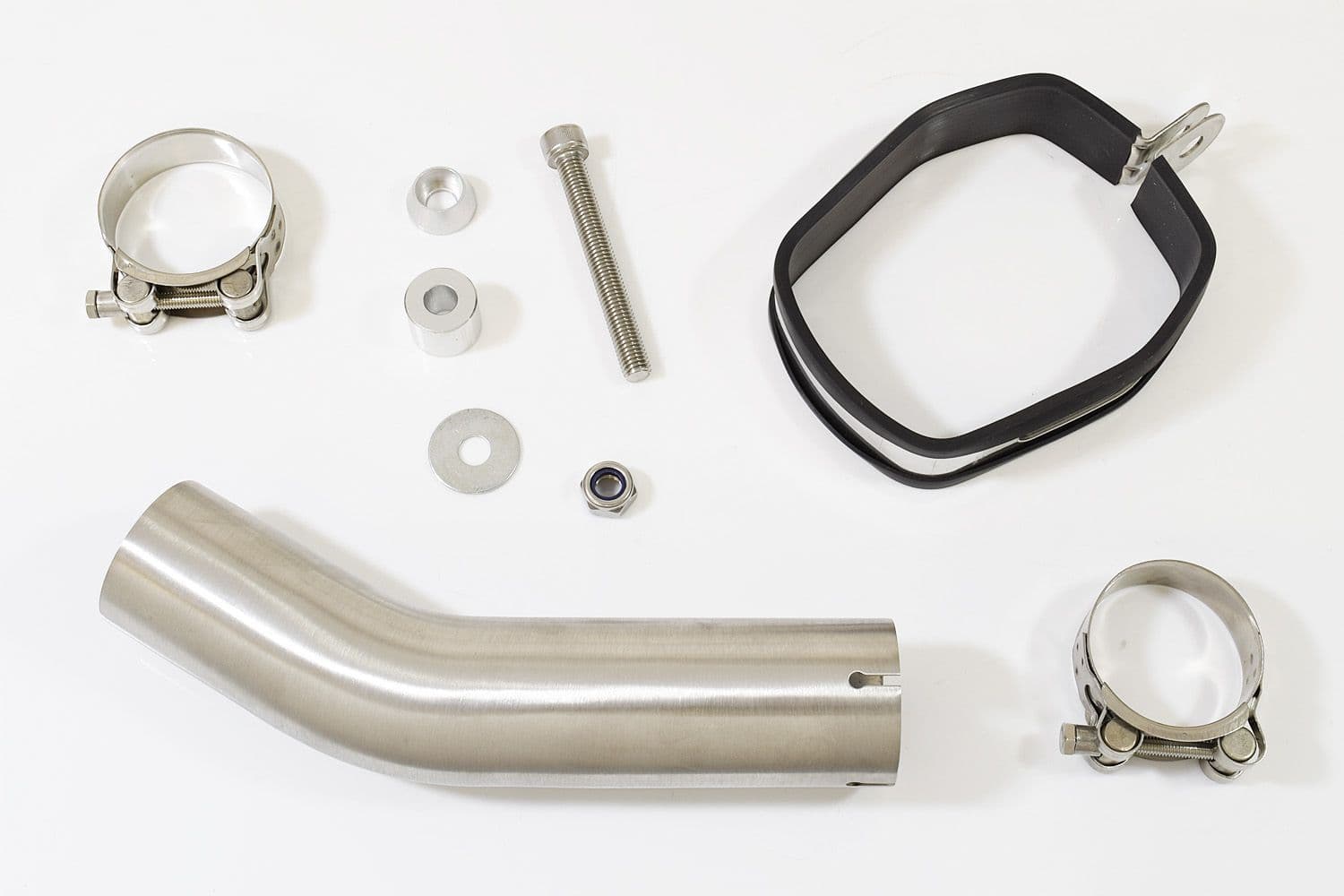 Lexmoto LXR 380 Exhaust Silencer 300mm Hexagonal Stainless Carbon Tip