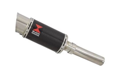 Lexmoto LXR125 Exhaust Silencer 200mm Round Carbon