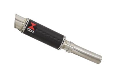 Lexmoto LXR125 Exhaust Silencer 230mm GP Round Carbon