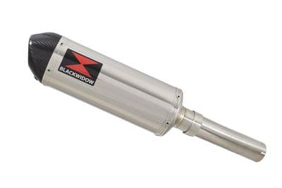 Lexmoto LXR125 Exhaust Silencer 300mm Oval Stainless Carbon Tip
