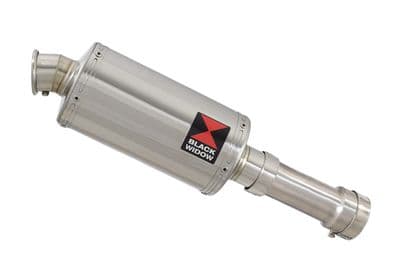 M 1000 R 2023 - 2026 Exhaust Link Pipe + 230mm Oval Stainless Silencer