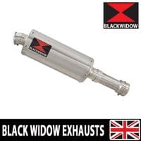 M 1000 R 2023 - 2026 Exhaust Link Pipe + 300mm Oval Stainless Silencer