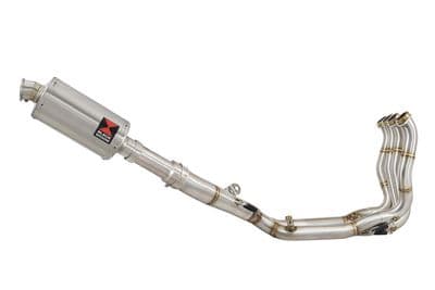 M 1000 R 2023 - 2026 Performance De - Cat Exhaust System 230mm Oval Stainless Silencer