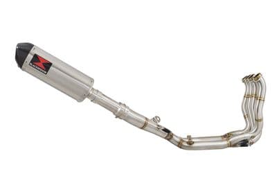 M 1000 R 2023 - 2026 Performance De - Cat Exhaust System 300mm Oval Stainless Carbon Silencer