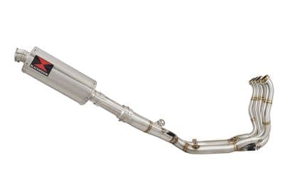 M 1000 R 2023 - 2026 Performance De - Cat Exhaust System 300mm Oval Stainless Silencer
