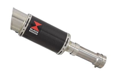 M1000XR 2023 - 2026 Exhaust Link Pipe + 200 mm Round Carbon Silencer