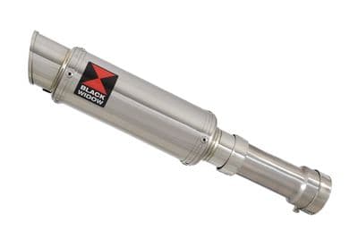 M1000XR 2023 - 2026 Exhaust Link Pipe + 230 mm GP Style Round Stainless Silencer