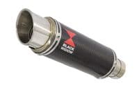 M1000XR 2023 - 2026 Exhaust Link Pipe + 230 mm Round Carbon  Silencer