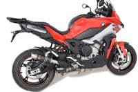 M1000XR 2023 - 2026 Exhaust Link Pipe + 230 mm Round Carbon  Silencer