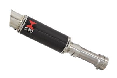 M1000XR 2023 - 2026 Exhaust Link Pipe + 230 mm Round Carbon  Silencer