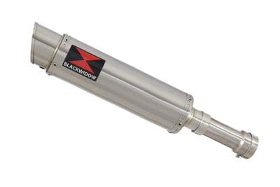 M1000XR 2023 - 2026 Exhaust Link Pipe + 360 mm GP Style Round Stainless Silencer